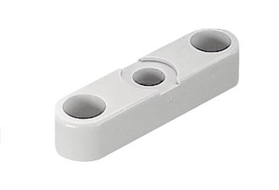 Auszugsführung- Aufsteckhalter, für Holzschubkasten, 47216,Mont. vorn, beige