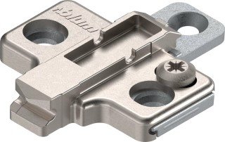 BLUM CLIP Kreuzmontageplatte 0mm Schrauben Montageplatte Systemschrauben Kreuz Topfscharnier 175H9100