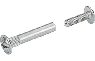 Hettich MB-Verbindungsschraube, Plattend. 36-44mm, VHS 32/35, 79660, Stahl