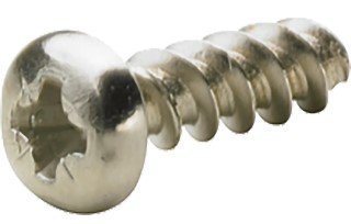 Hettich 10St Möbel-Befestigungsschraube Intermat 9904 9082429 Stahl vernickelt