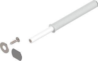 BLUM 956A1004.12 Seidenweiß Druckschnäpper Möbelschnapper Push to open Türschnapper