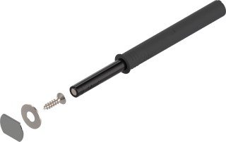 BLUM 956A1004.53 AVENTOS mit Magnet Carbonschwarz Druckschnäpper Schnapper Möbelschnapper Türschnapper