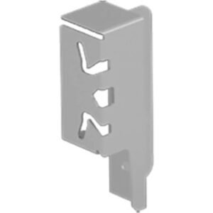 Hettich Schubkasten Rückwandverbinder links ArciTech 9121827 Stahl silber