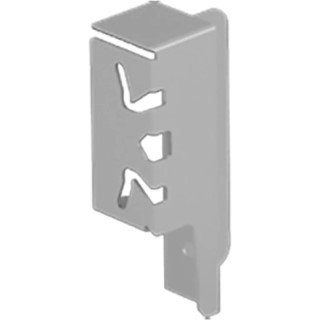 Hettich Schubkasten Rückwandverbinder links ArciTech 9121827 Stahl silber