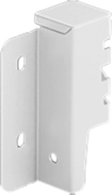 Hettich Schubkasten Rückwandverbinder rechts ArciTech 9121830 Stahl weiß