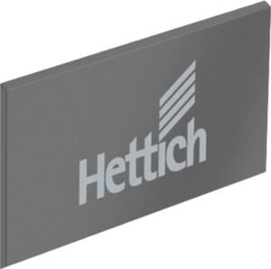 9123005 Hettich Möbel Zierkappe für Schubkasten ArciTech 9123005 Kunststoff anthrazit