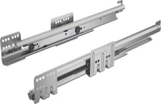 Hettich Auszugsf Actro Überausz m Silent System 40kg 400mm Seitend 19mm EB 12 L/R 9281999