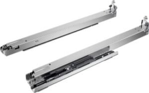 Hettich Vollauszug  Bodenmontage Actro 5D L 40 kg mit Silent System 500 mm links und