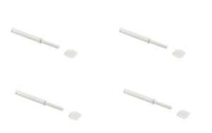 Tip-on weiß GTV AM-SVW-DL-MG mit Magnet Weiß Drucktüröffner Möbelschnapper Push to open Türschnapper