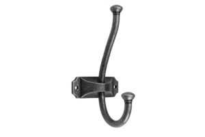 Kleiderhaken aus ZAMAK CRAFT, Altsilber WZ-CRAFT-07