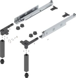 Blum SPACE STEP Set, NL 460mm oriongrau z954600