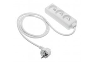 Haushalts-Steckdosenleiste 3-fach, 1,5m 3x1,00mm2