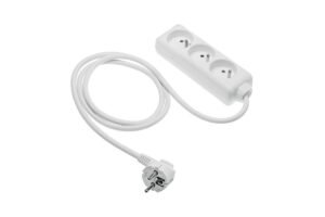 Haushalts-Steckdosenleiste 3-fach, 5m 3x1,00mm2