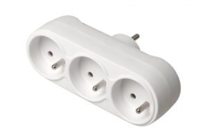 Verteiler mit Erdung 1 auf 3