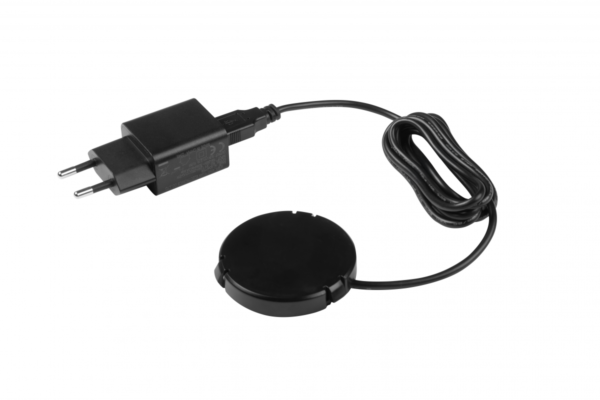 Kabelloses Ladegerät unter der Theke mit 18-W-Netzteil, 1,5 m USB-Kabel