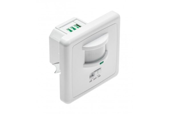 Bewegungsmelder CR-4 LED, min. 40W, max. 500W, AC220-240V, 50/60Hz, Arbeitsw. 160*, Reichw. 12m