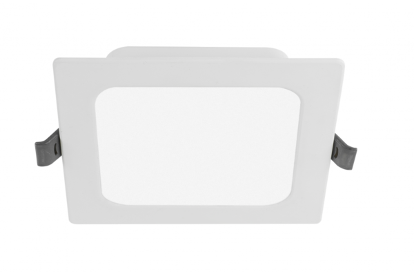 G-TECH FABRO Einbauleuchte, LED, 6W, 540lm, 4000K, AC220-240V, IP40, Einbau, quadratisch, weiß