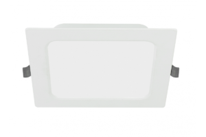 G-TECH FABRO Einbauleuchte, LED, 9W, 800lm, 4000K, AC220-240V, IP40, Einbau, quadratisch, weiß