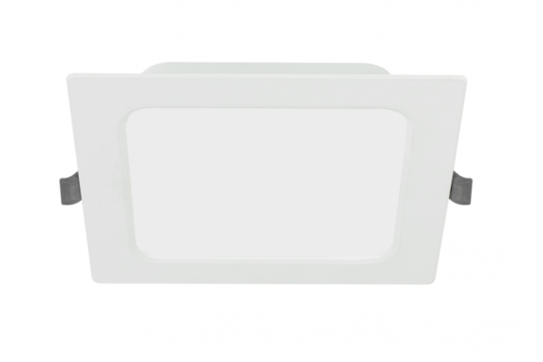 G-TECH FABRO Einbauleuchte, LED, 9W, 800lm, 4000K, AC220-240V, IP40, Einbau, quadratisch, weiß