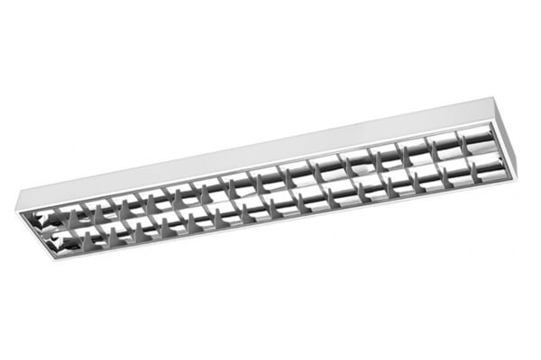 G-TECH Leuchte RASTRO LED 120,2x120 T8 LED-J,G13,AC220-240V,50/60Hz, IP20, Aufputzmontage, weiß
