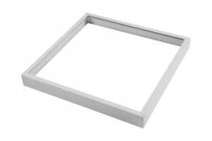G-TECH Rahmen für die Aufputzmontage von LED-Panels 60x60x6,5cm (BACKPLATE TYPE), ohne Schrauben, weiß