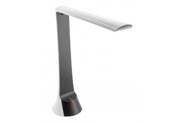 Schreibtischlampe FLOWER 4W 240lm. DC 5V 1A 4000K Batterie 1800MAh Ra>80 schwarz/weiß