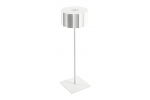 'Led Tischleuchte AZELIA , 2,5W, 200lm, DC 5V, 1A,4000 K, Akku 4000 mAh, dimmbar,weiß