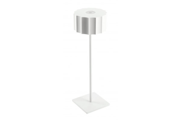 'Led Tischleuchte AZELIA , 2,5W, 200lm, DC 5V, 1A,4000 K, Akku 4000 mAh, dimmbar,weiß