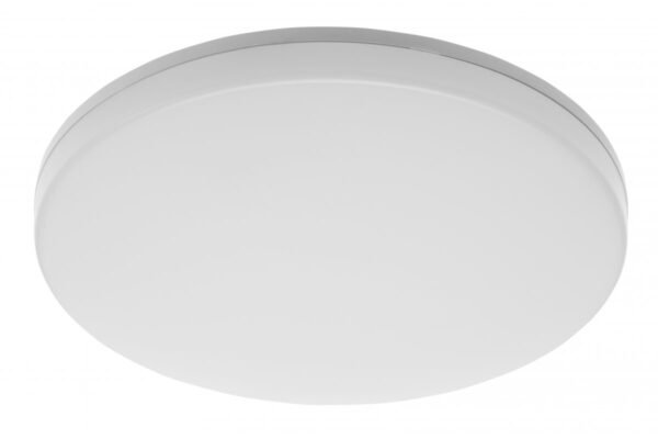 BESA Deckenleuchte, LED, 24W, 2400lm, 3000K, AC180-250V, IP54, IK10, PC+PC, rund, dimmbar