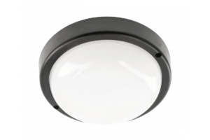KODO Kanalleuchte, LED, 8W, 720lm, 4000K, AC180-250V, IP54, IK08, Rund, Schwarz
