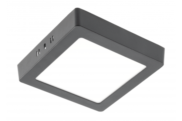 MATIS PLUS LED-Leuchte, Downlight, 13W, schwarz, 3000K, 1020lm, AC220-240V, Anbau, IP20, 120°