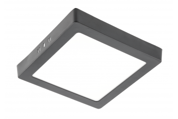 MATIS PLUS LED-Leuchte, Downlight, 19W, schwarz, 3000K, 1520lm, AC220-240V, Anbau, IP20, 120°