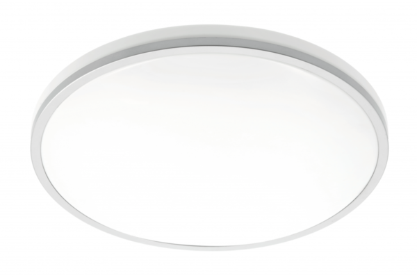 TULA LED Deckenleuchte, Ø350mm, 4000K, 24W, 1680lm, AC180-250V, 50/60 Hz, PF>0,5, IP44, grau,3y