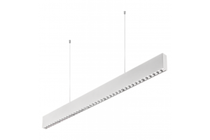 LED VILANA Hängelampe 42W (30W+12W), 4000K, RA>80, 220-240VAC, 48/120°, UGR<19, 120cm, WEISS