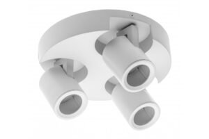 Deckenleuchte BLINK, AC220-240V, 50/60 Hz, GU10, max. 20W*3, IP20, dreifach, weiß