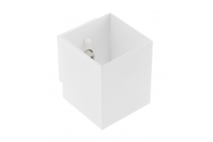 Wandleuchte CAMPIONE, Aluminium, G9, IP20, max. 40W, IP20, quadratisch, weiß