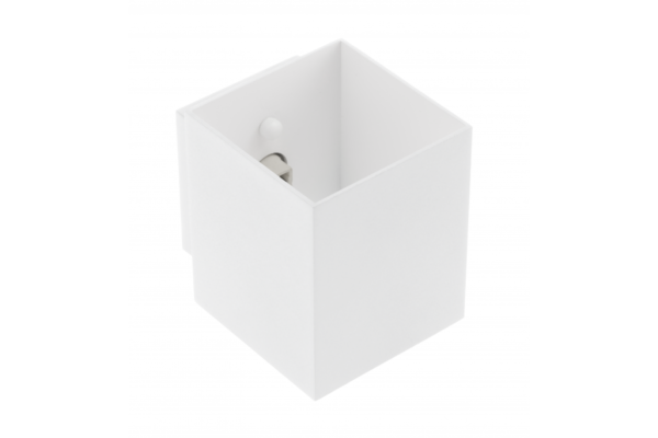 Wandleuchte CAMPIONE, Aluminium, G9, IP20, max. 40W, IP20, quadratisch, weiß