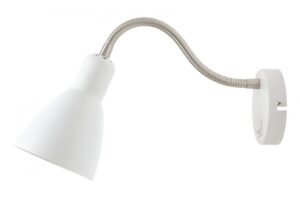 Wandleuchte Etore,1952, AC220-240V,50/60Hz,1*E27, max.25W, IP20, einfach weiß