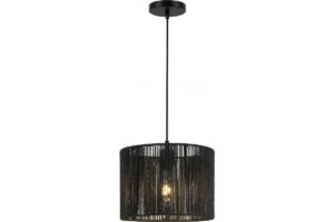 Deckenleuchte FORESTO, 5956, AC220-240V, 50/60Hz, 1*E27, max.40W, ø 29 cm, schwarz