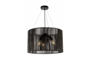 Deckenleuchte FORESTO 2, 5772, AC220-240V, 50/60Hz, 1*E27, max.40W, Ø 50 cm, schwarz