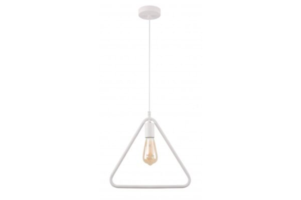 Deckenleuchte GIJA,2812,Dreieck, AC220-240V,50/60Hz,1*E27,max.40W,IP20,38cmx10cm,einzeln weiß