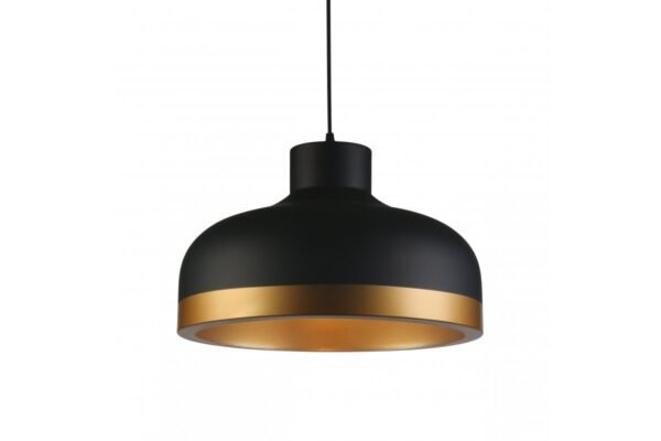 Deckenleuchte GOLDI 2 ,4113,AC220-240V,50/60Hz,1*E27, IP20,W. 42 CM, einzeln, schwarz/gold