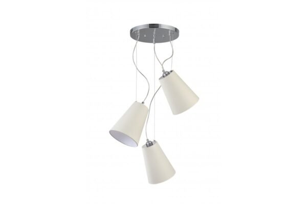 Deckenleuchte KASEL 3, 5314, AC220-240V, 50/60Hz, 3*E27, max.40W, ø 46 cm, creme
