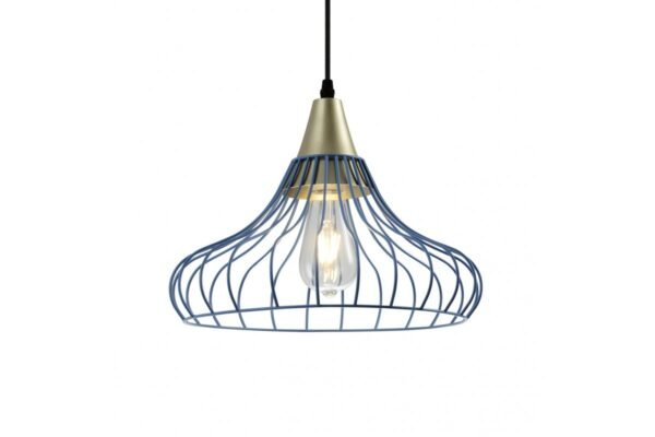 Deckenleuchte LOTTE,2660,AC220-240V,50/60Hz,1*E27, IP20,DURCHM. 33 CM, einzeln, blau