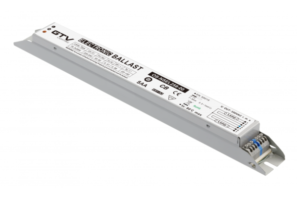 Elektronisches Vorschaltgerät für Leuchten 2x58W, T8, EEI=A2, PF?0,95, AC220-240V, 50/60Hz