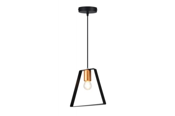 Deckenleuchte OXALIS , 3161,AC220-240V,50/60Hz,1*E27, IP20,22CMX20CM,einzeln,schwarz
