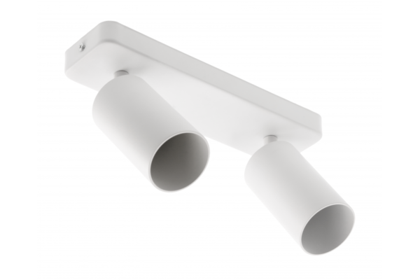 Deckenleuchte SANTO BIS, Aluminium, IP20, max. 20W*2, doppelt, rund, weiß