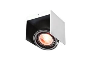 Deckenleuchte Verso,4236,AC220-240V, 50/60 Hz, IP 20,1*GU10, ES111,einzeln,weiß/schwarz