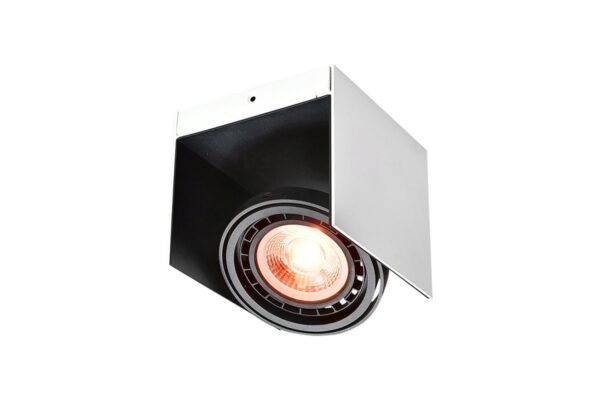 Deckenleuchte Verso,4236,AC220-240V, 50/60 Hz, IP 20,1*GU10, ES111,einzeln,weiß/schwarz