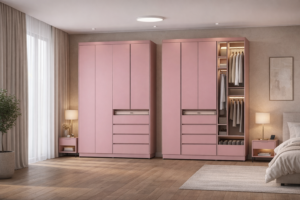 Schrank Rosé Loft – Premium Schlafzimmer-Set K512